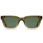 Preview: Komono Sonnenbrille Bobby Pacific Sunset grün,  getönte Gläser, front